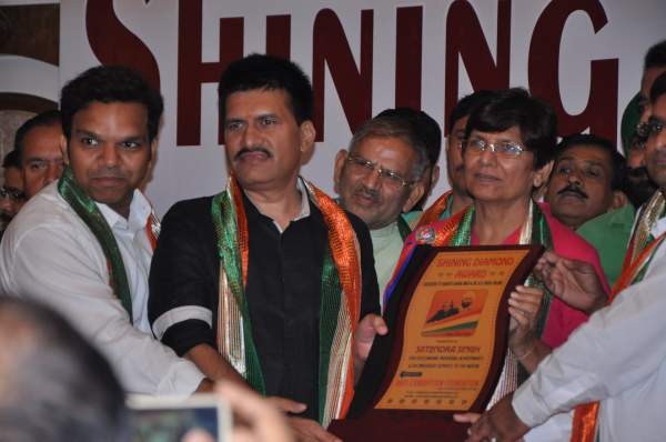 Received Shining Diamond Award in Karnal